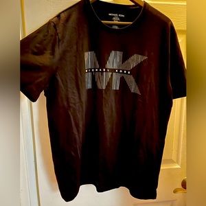 Michael Kors Men Monogram Black Tee XL/EG/TG